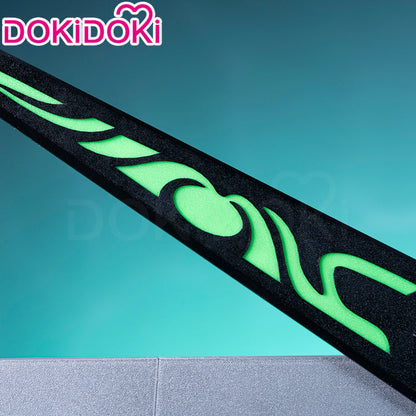 【Partially Ready For Ship】【Glowing】【28 / 100 CM】DokiDoki Anime GACHIAKUTA Cosplay Riyo Reaper Prop Scissors