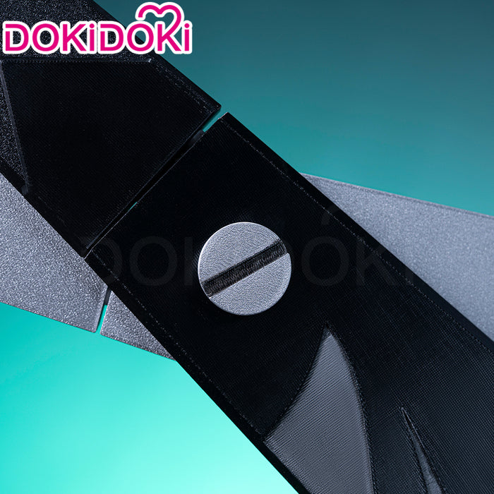【Partially Ready For Ship】【Glowing】【28 / 100 CM】DokiDoki Anime GACHIAKUTA Cosplay Riyo Reaper Prop Scissors