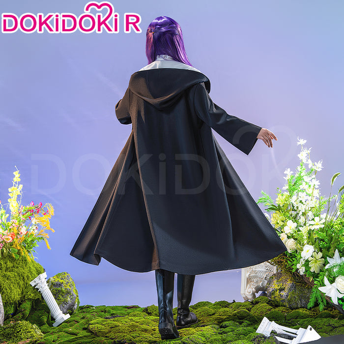【Partially Ready For Ship】【Size S-2XL】DokiDoki-R Anime Cosplay Costume Black Coat White Dress Casual Wear