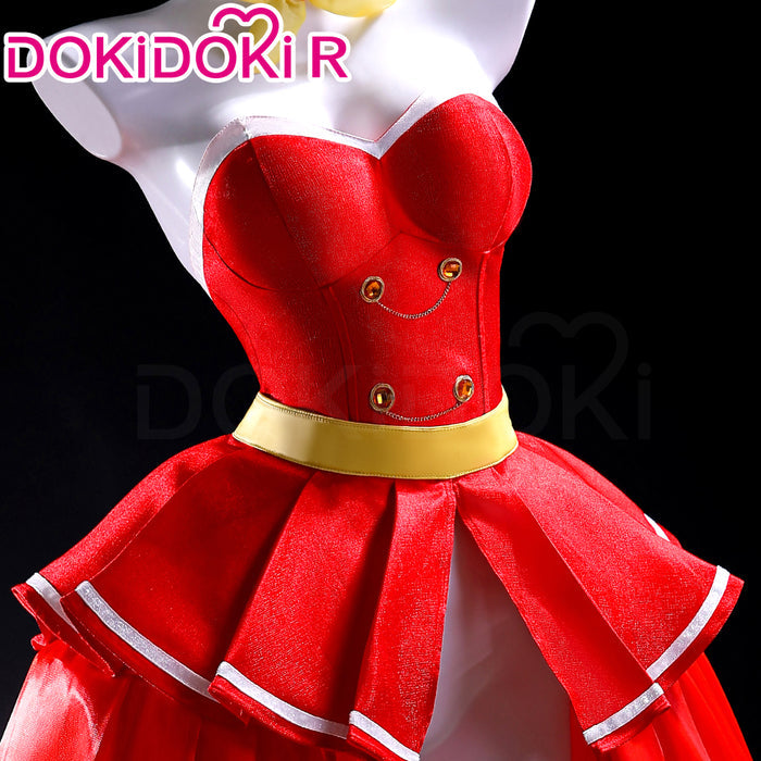 【Partially Ready For Ship】【Size S-3XL】DokiDoki-R Anime Hell Hotel Cosplay Costume Red Dress Party Outfit