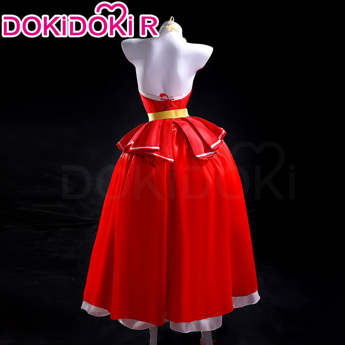 【Partially Ready For Ship】【Size S-3XL】DokiDoki-R Anime Hell Hotel Cosplay Costume Red Dress Party Outfit