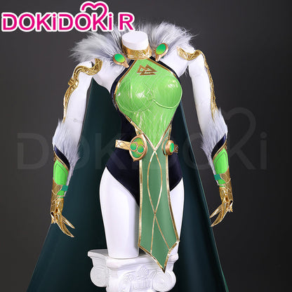 【Partially Ready For Ship】【Size S-3XL】DokiDoki-R Cosplay Costume Black Green Cloak Suit