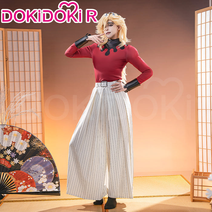 【Partially Ready For Ship】【Size XS-2XL】DokiDoki-R Anime Cosplay Costume Black Red Cape Long Sleeves Embroidery