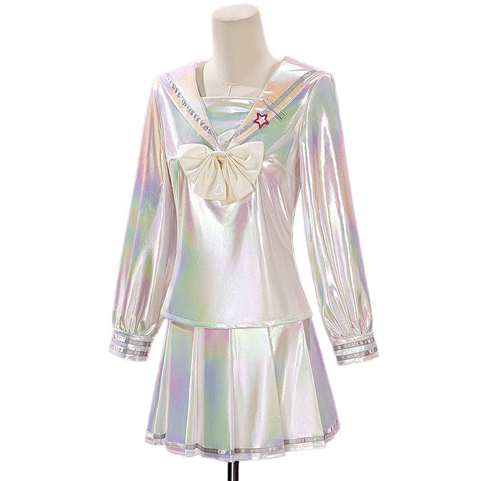 【Partially Ready For Ship】【Size XS-3XL】DokiDoki-N Game NEEDY GIRL OVERDOSE Cosplay KAngel Cospaly Costume Game JK Outfit