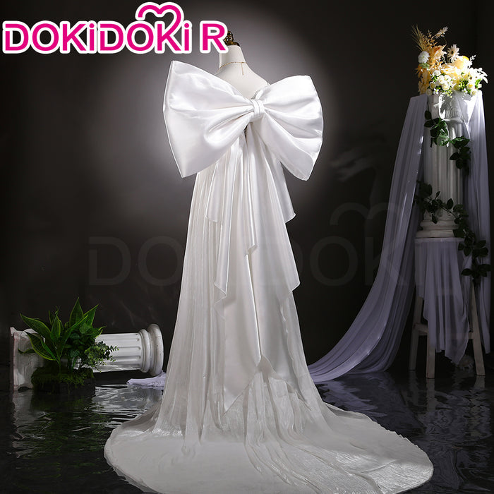 【Partially Ready For Ship】【Size XS-3XL】DokiDoki-R Anime Cosplay Costume White Princess Dress