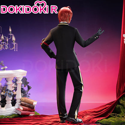 【Partially Ready For Ship】【SizeXS-XL】DokiDoki-R Game Cosplay Costume Red School Uniform Suit