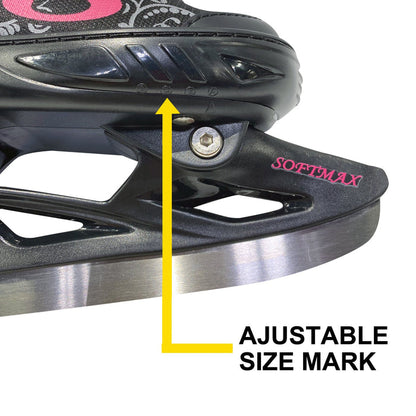 Patin à Glace Ajustable Softmax LS-253 Fille