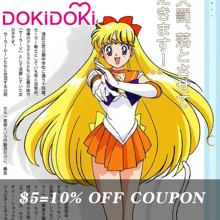 【POLL】$5 Deposit =10% OFF Coupon  DokiDoki Anime Cosplay Costume Orange Dress Uniform