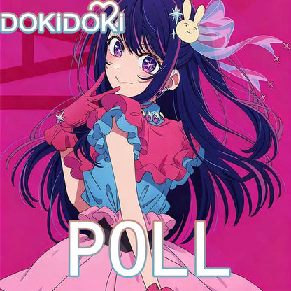 【POLL】$5 Deposit =10% OFF Coupon  DokiDoki Anime Oshi no Ko Cosplay Hoshino Ai Idol Costume