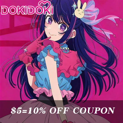 【POLL】$5 Deposit =10% OFF Coupon  DokiDoki Anime Oshi no Ko Cosplay Hoshino Ai Idol Costume