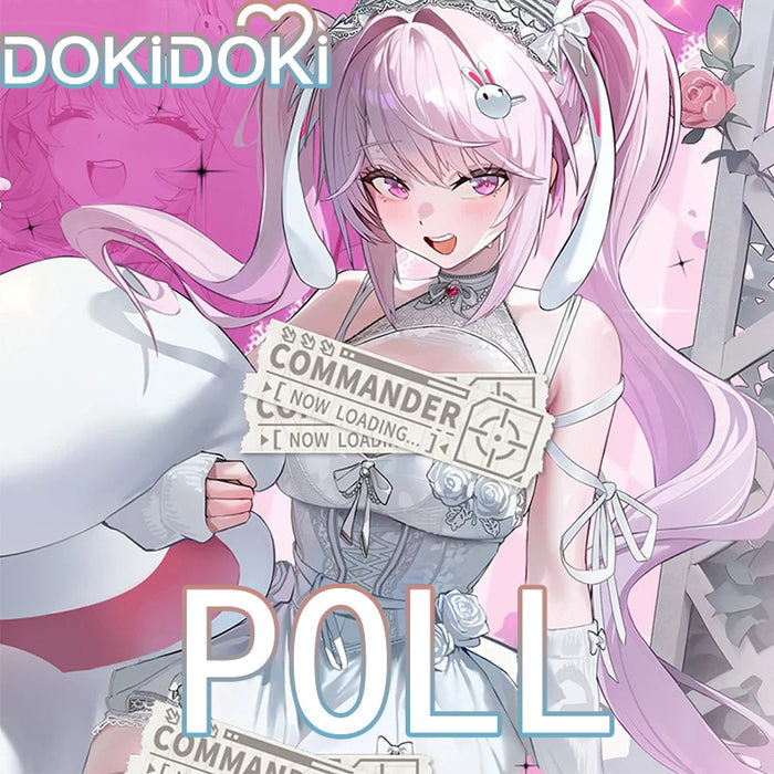 【POLL】$5 Deposit =10% OFF Coupon DokiDoki Game Cosplay Costume White Sexy Dress Fairy Tale Dream