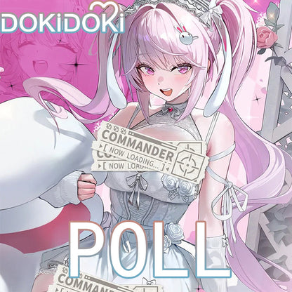 【POLL】$5 Deposit =10% OFF Coupon DokiDoki Game Cosplay Costume White Sexy Dress Fairy Tale Dream