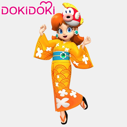 【POLL】$5 Deposit =10% OFF Coupon DokiDoki Game Cosplay Orange Yukata Female