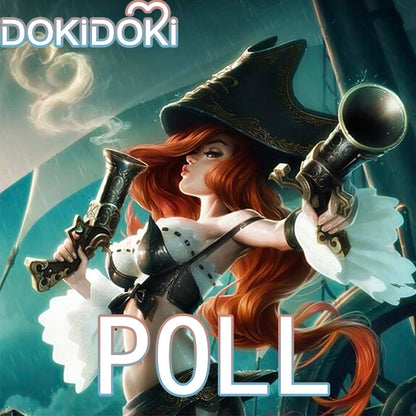 【POLL】$5 Deposit =10% OFF Coupon DokiDoki Game Cosplay Pirate Costume Women The Bountyy Hunterr