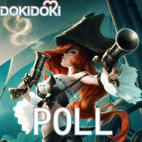 【POLL】$5 Deposit =10% OFF Coupon DokiDoki Game Cosplay Pirate Costume Women The Bountyy Hunterr