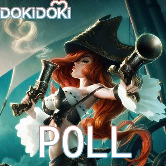 【POLL】$5 Deposit =10% OFF Coupon DokiDoki Game Cosplay Pirate Costume Women The Bountyy Hunterr