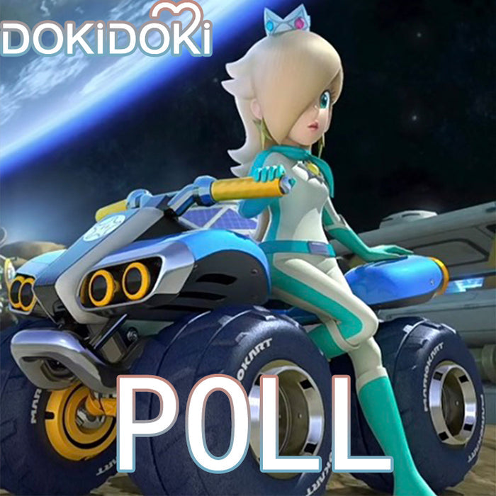 【POLL】$5 Deposit =10% OFF Coupon DokiDoki Game Cosplay White Green Bodysuit Racing Suit