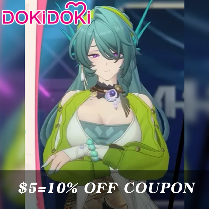 【POLL】$5 Deposit =10% OFF Coupon DokiDoki Game Zenless Zone Zero Cosplay Cecilia Costume Virtual Idol  ZZZ