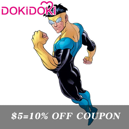 【POLL】$5 Deposit =10% OFF Coupon DokiDoki Movie Cosplay Blue Black Man Costume Bodysuit