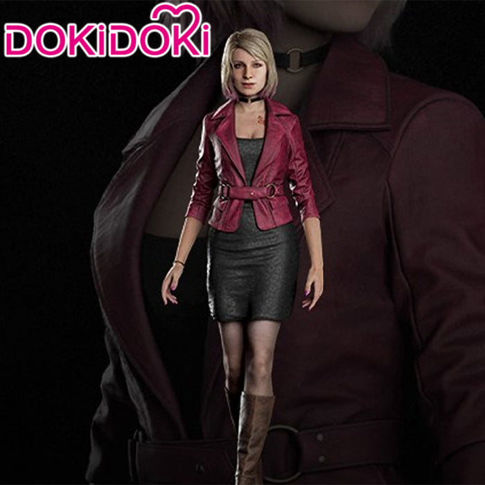【Poll】$5 Deposit =10% off Coupon Movie Cosplay Black Dress Red Coat