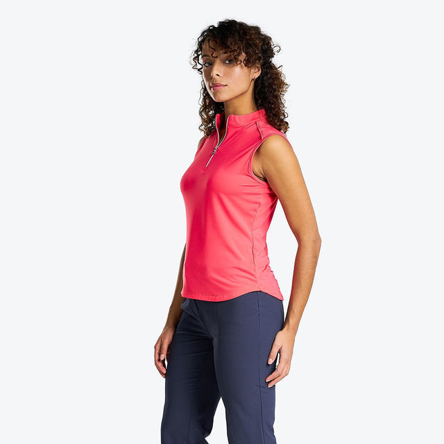 POLO SANS MANCHES NIVO NAOMI MOCK