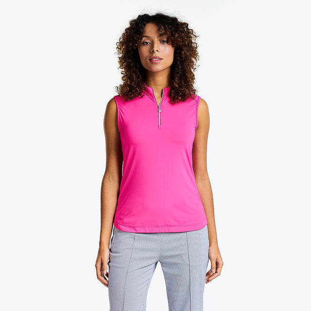 POLO SANS MANCHES NIVO NAOMI MOCK