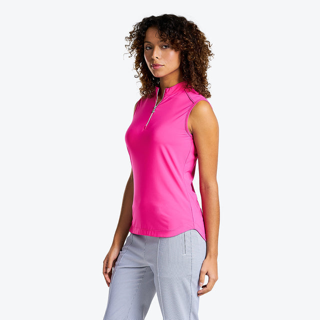 POLO SANS MANCHES NIVO NAOMI MOCK