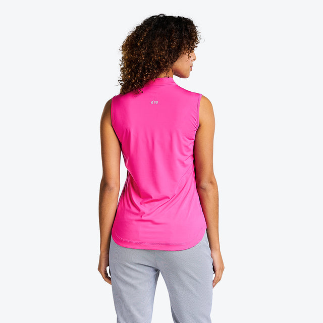 POLO SANS MANCHES NIVO NAOMI MOCK