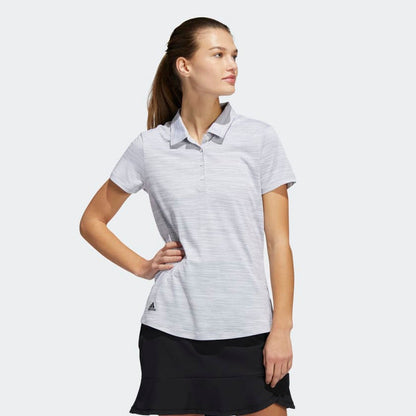 POLO ADIDAS SPACEDYE FEMME
