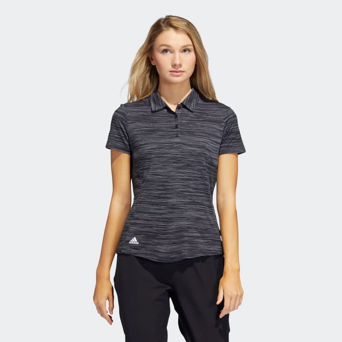 POLO ADIDAS SPACEDYE FEMME