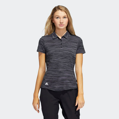 POLO ADIDAS SPACEDYE FEMME