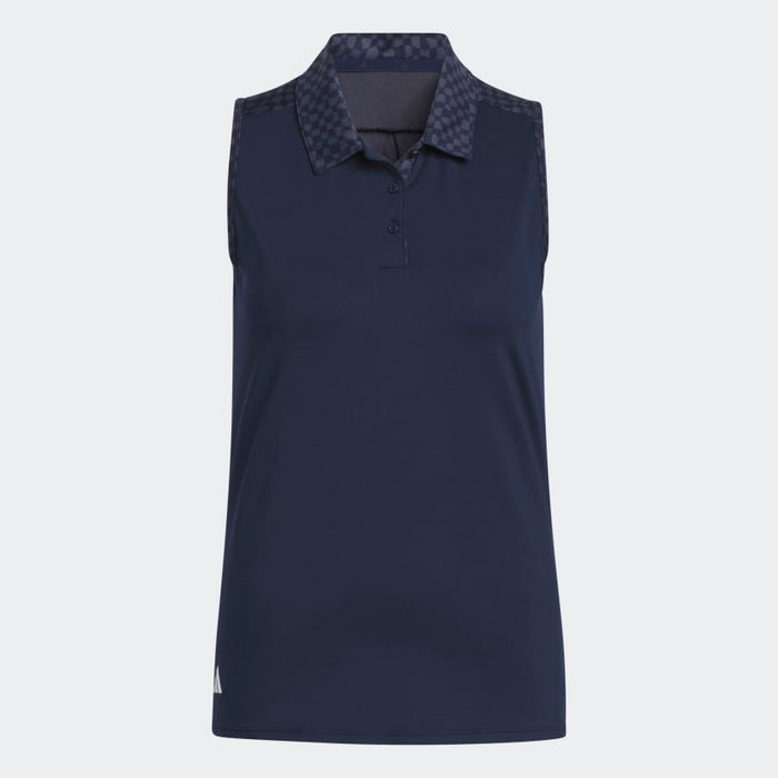 POLO ADIDAS ULTIMATE 365 PRINTED SANS MANCHES
