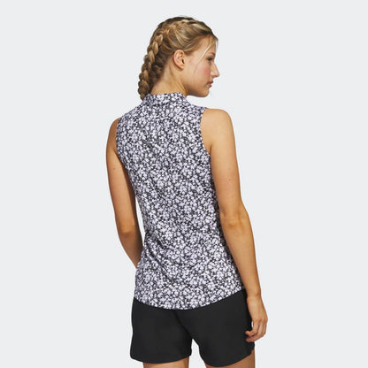 POLO ADIDAS ULTIMATE 365 PRINTED SANS MANCHES