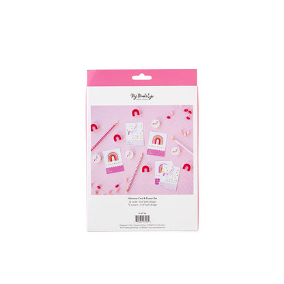 Rainbows and Unicorns Valentine's Cards