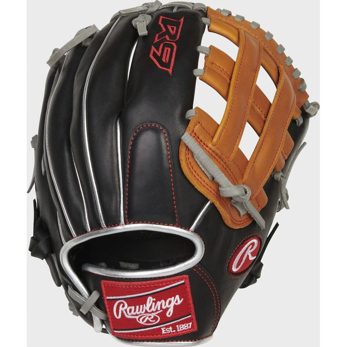 RAWLINGS R9 BASEBALL CONTOUR SERIES BASEBALL GLOVE 12 GANT MAIN DROITE