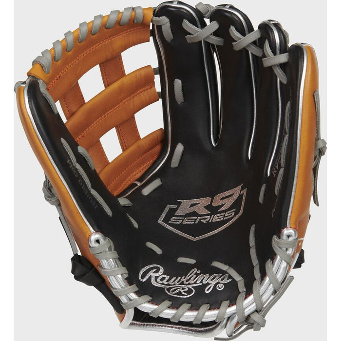 RAWLINGS R9 BASEBALL CONTOUR SERIES BASEBALL GLOVE 12 GANT MAIN DROITE