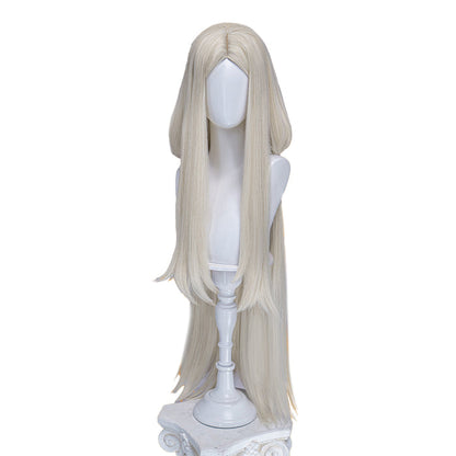 【Ready For Ship】【100 CM】DokiDoki Anime GACHIAKUTA Cosplay August Stilza Wig Long Straight Blonde Hair