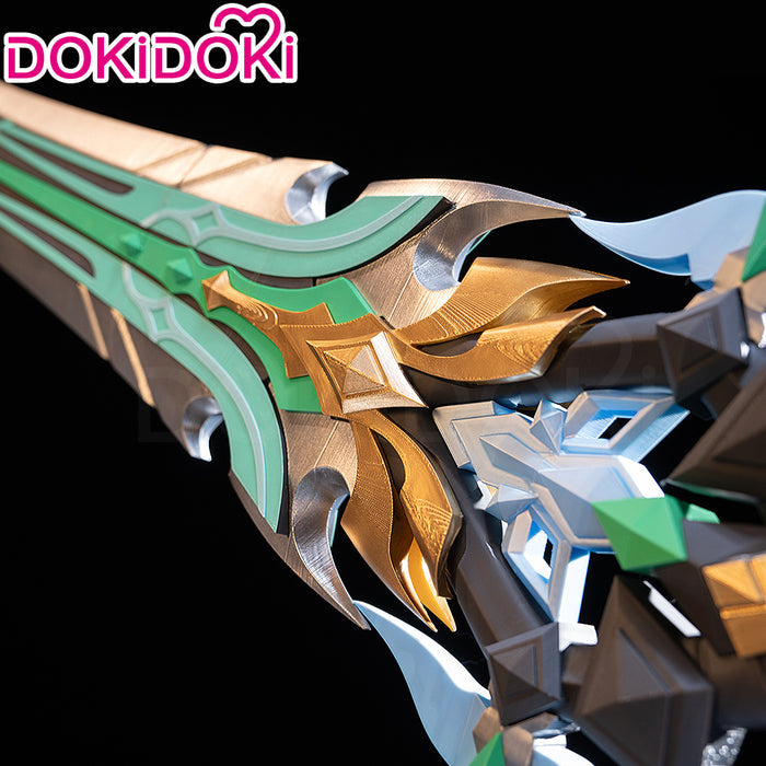 【Ready For Ship】【115CM】DokiDoki Game Genshin Impact Cosplay Varka Weapon Prop Song of the Welkin Moon Nod Krai