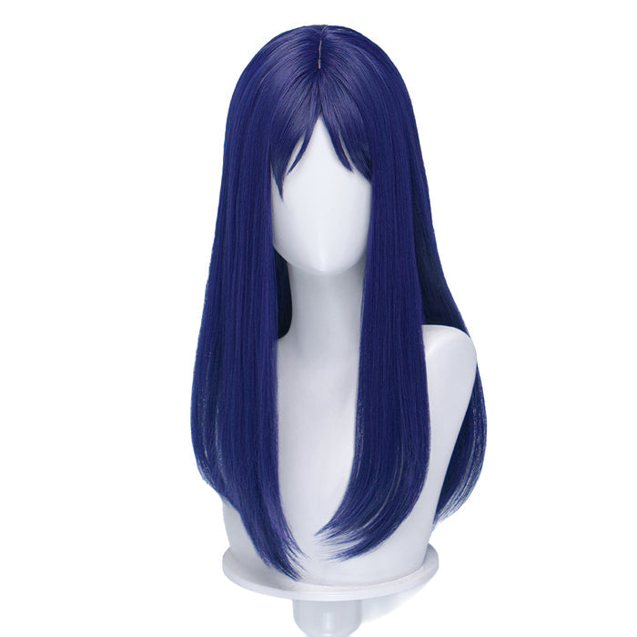 【Ready For Ship】DokiDoki Anime Cosplay Wig Long Straight Blue Hair