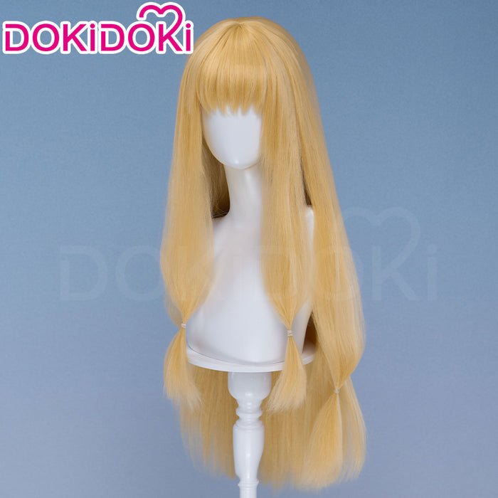 【Ready For Ship】DokiDoki Anime Cosplay Wig Long Straight Gold Hair