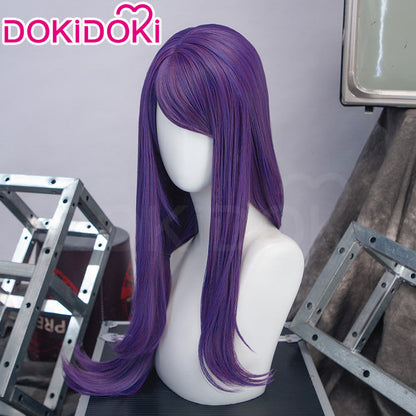 【Ready For Ship】DokiDoki Anime Cosplay Wig Long Straight Purple Hair