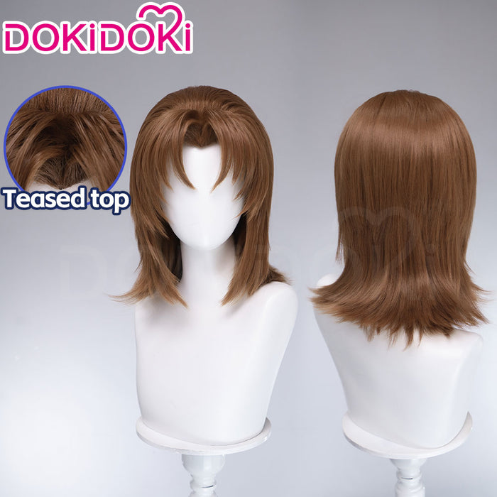 【Ready For Ship】DokiDoki Anime Cosplay Wig Short Brown Hair