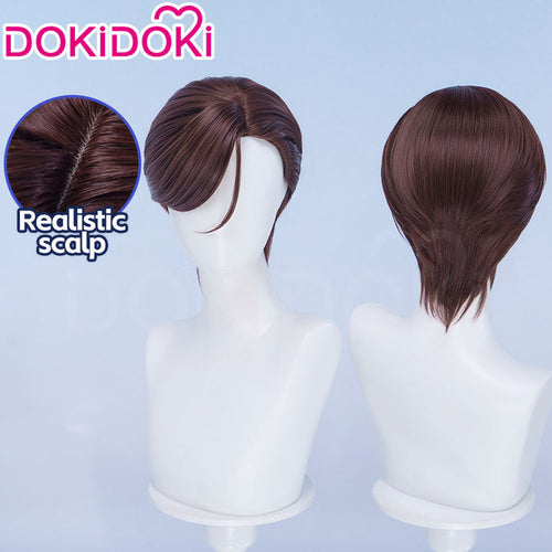 【Ready For Ship】DokiDoki Anime Cosplay Wig Short Brown Hair