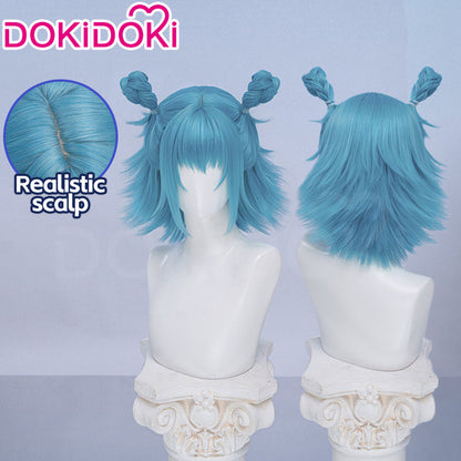 【Ready For Ship】Dokidoki Anime Cosplay Wig Short Green Hair