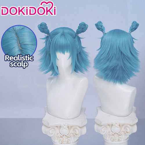 【Ready For Ship】Dokidoki Anime Cosplay Wig Short Green Hair