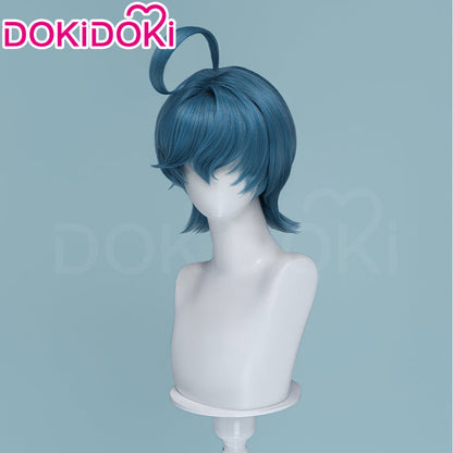 【Ready For Ship】DokiDoki Anime GACHIAKUTA Cosplay Cthoni Andor Wig Short Blue Hair