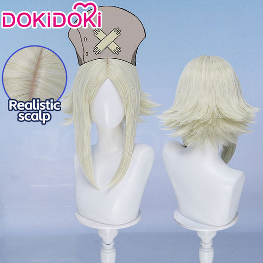 【Ready For Ship】DokiDoki Anime GACHIAKUTA Cosplay Eishia Stilza Wig Short Blonde Hair