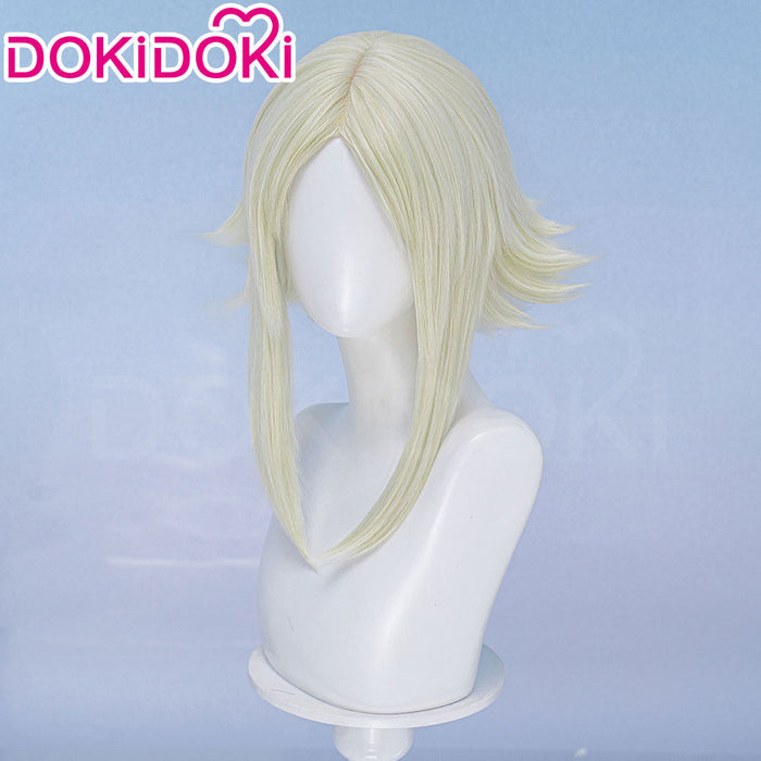 【Ready For Ship】DokiDoki Anime GACHIAKUTA Cosplay Eishia Stilza Wig Short Blonde Hair