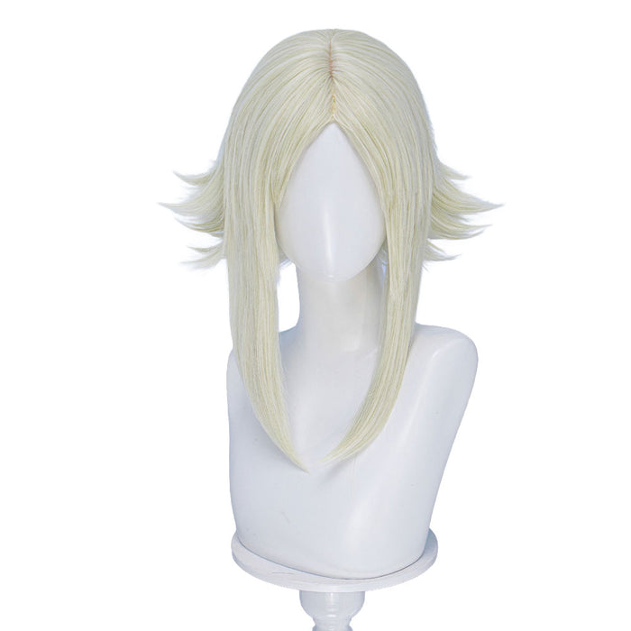 【Ready For Ship】DokiDoki Anime GACHIAKUTA Cosplay Eishia Stilza Wig Short Blonde Hair