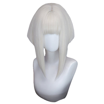 【Ready For Ship】DokiDoki Anime GACHIAKUTA Cosplay Hyo Wig Long Straight White Hair